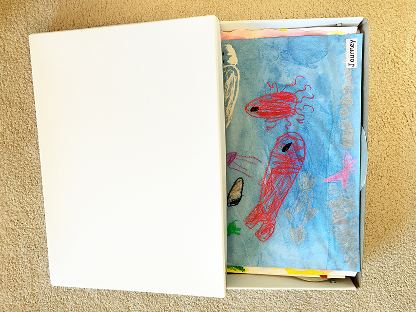 Storing Children's Art — The Creativity Project