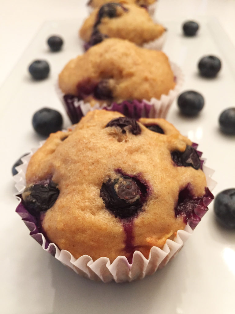 Healthy Blueberry Lemon Muffin Recipe » Simone Jones Tyner