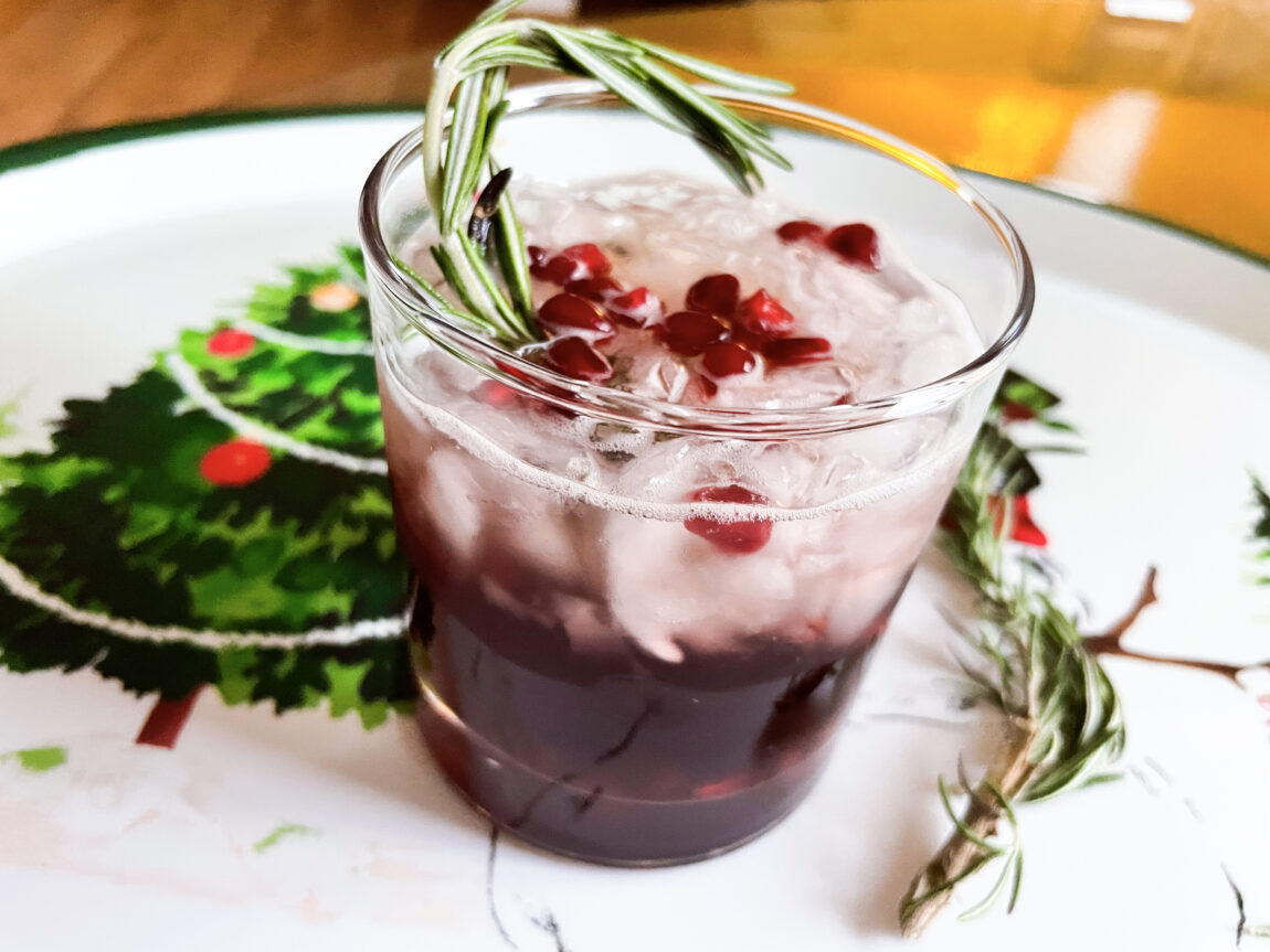 Pomegranate Holiday Cocktail