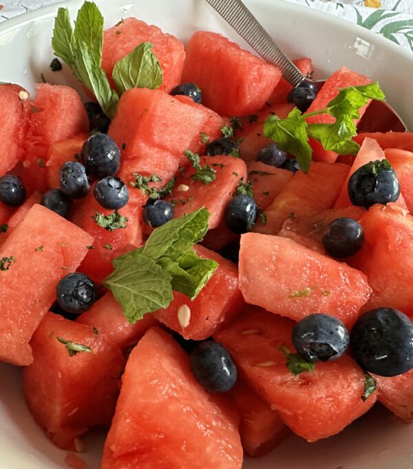 Watermelon Blueberry Salad Recipe